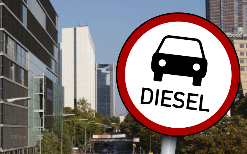 Verboden Voor Diesel Milieuzone Stad