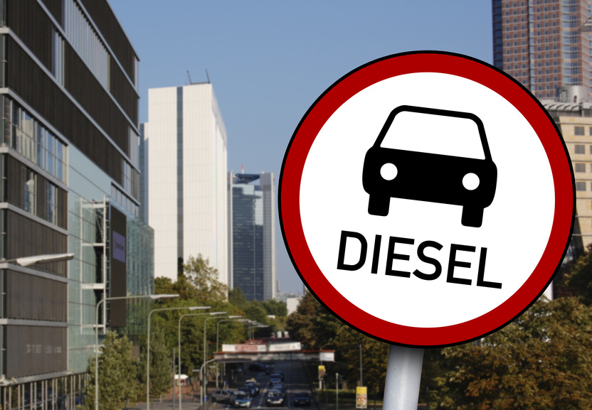 Fotolia Verboden Voor Diesel Milieuzone Stad