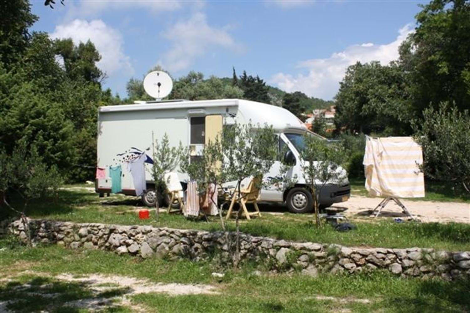 Autocamp Pod Maslinom in Orasac, Kroatië