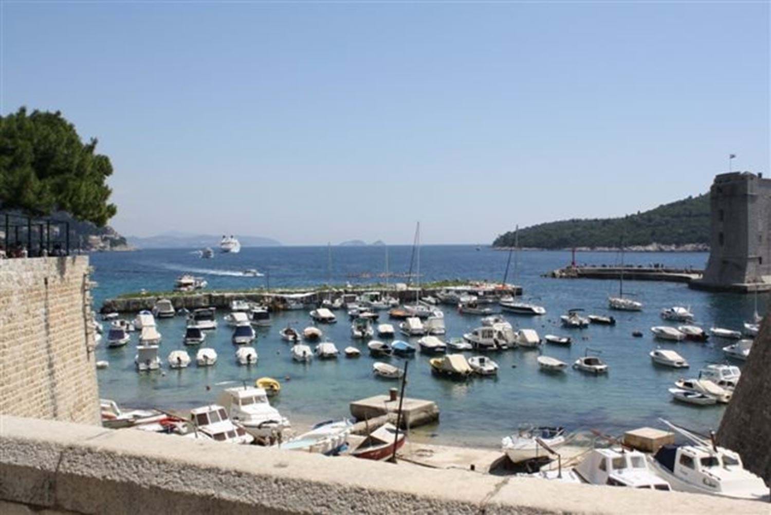 De jachthaven van Dubrovnik
