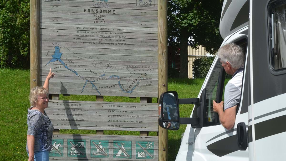 Met de camper naar Fonsomme