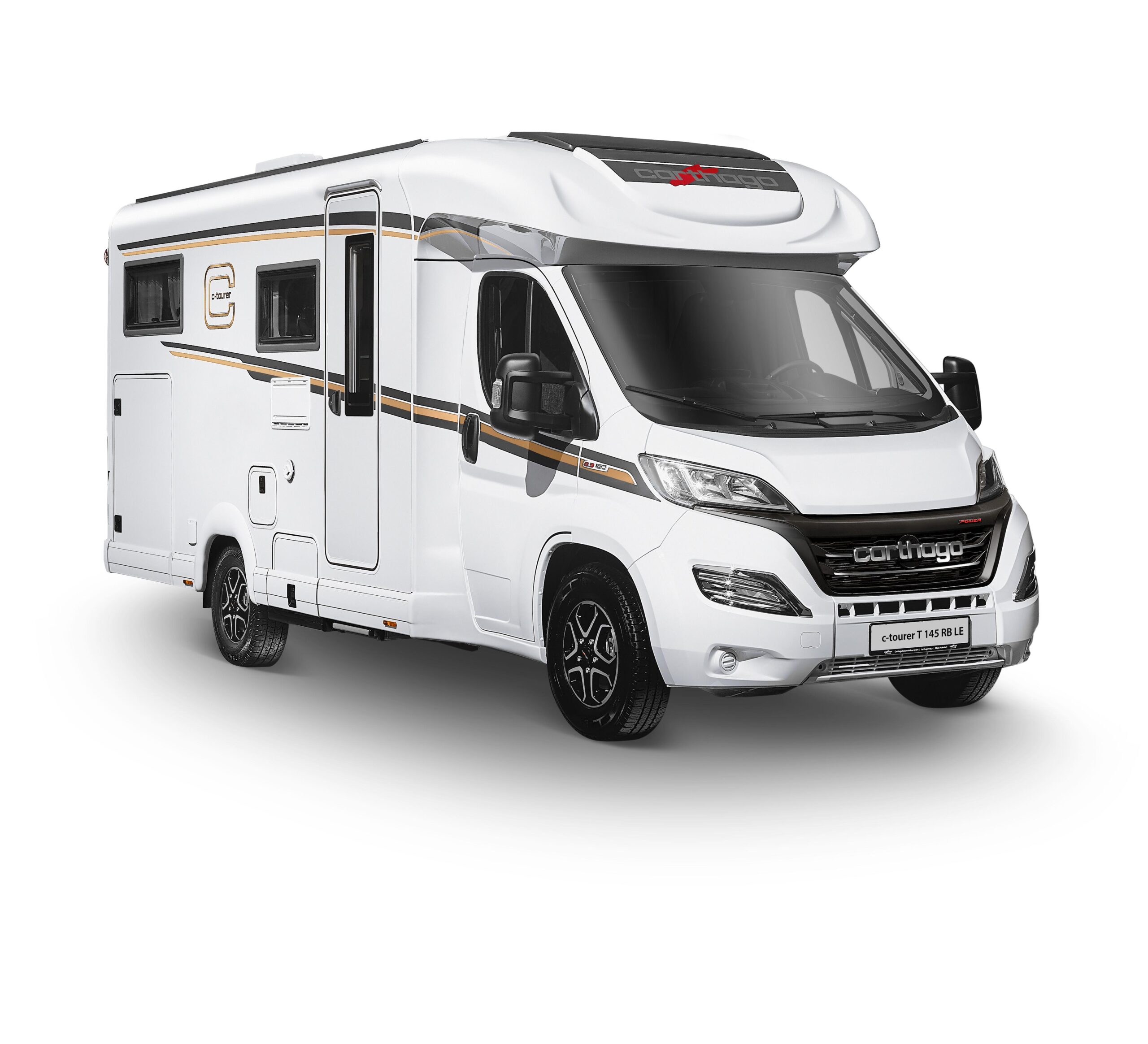 Carthago tart camperwetten met nieuwe c-tourer integraal en halfintegraal - exterieur