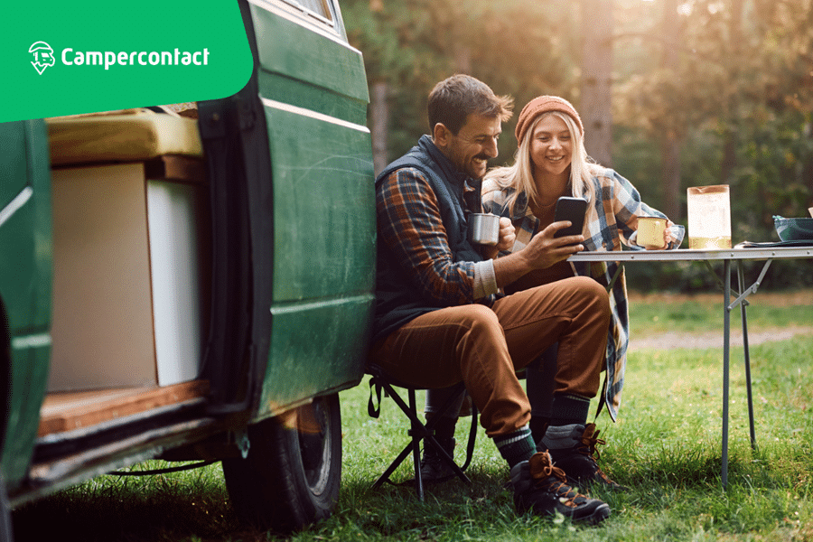 twee mensen voor camper - Nieuwe investeerder voor Campercontact