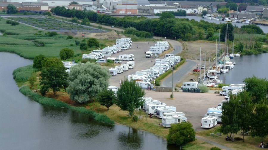 Overnachten op een camperplaats