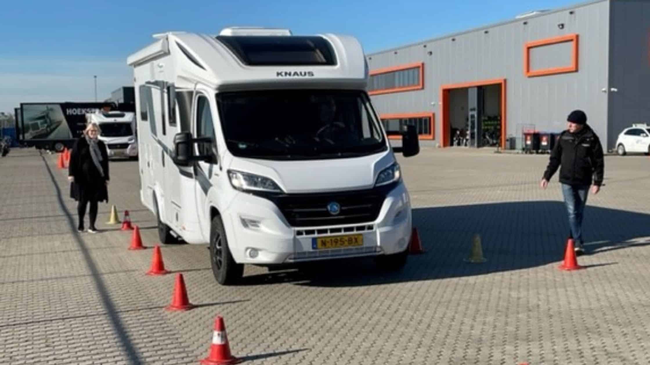 camper leren rijden