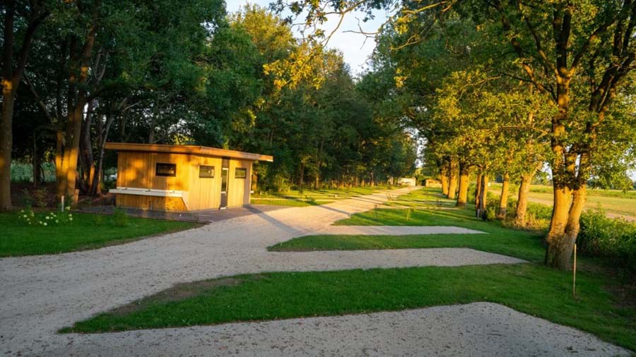 Camperplaats Biest-Houtakker op voormalig akkerland