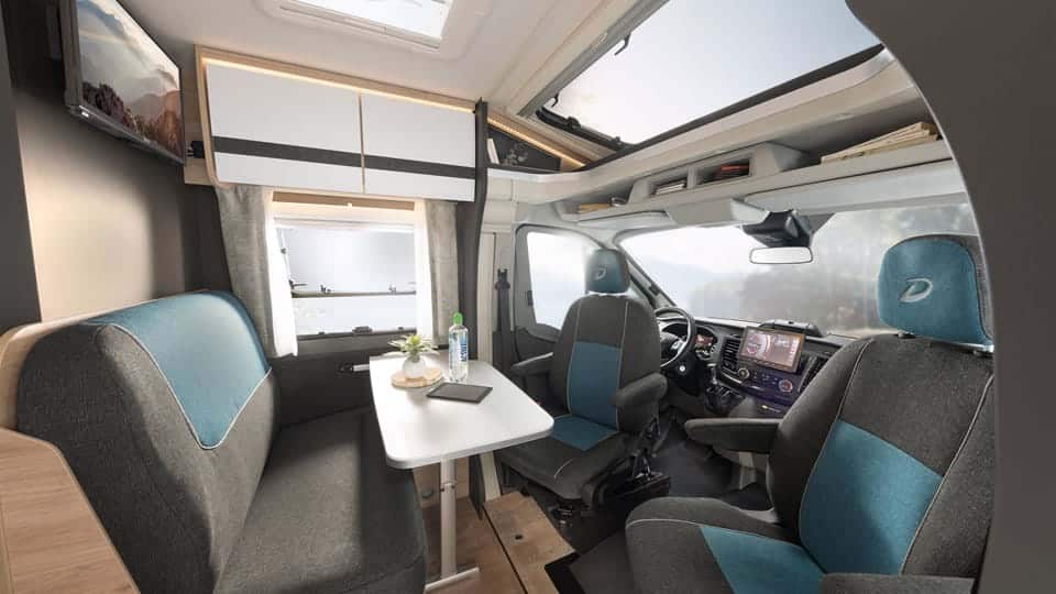 Dethleffs komt met compacte halfintegraal op Ford Transit - rondzit