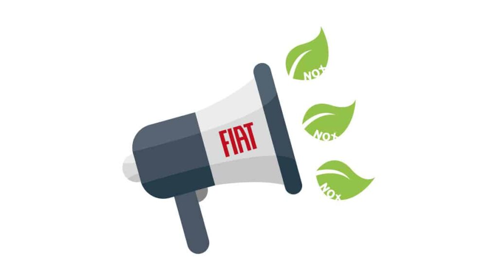 toeter met Fiat erop - emmissiefraude