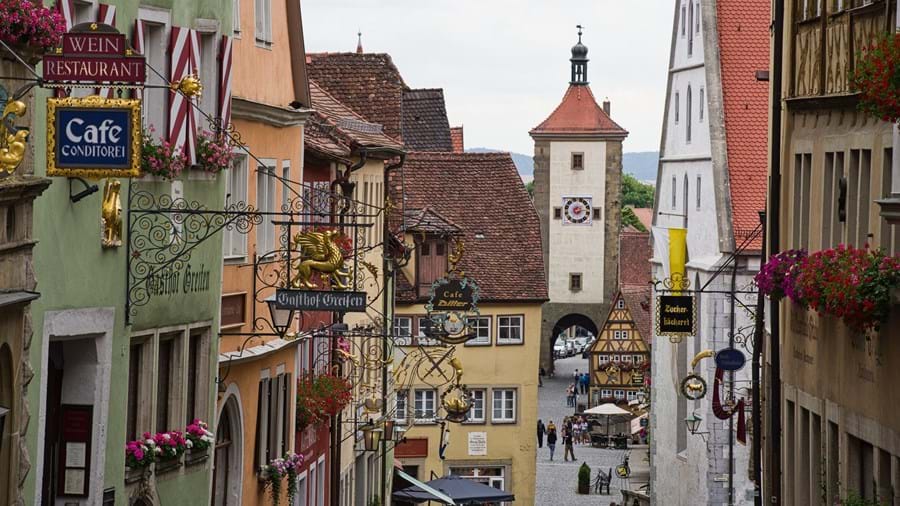 Centrum Rothenburg an der Tauber - Duitsland
