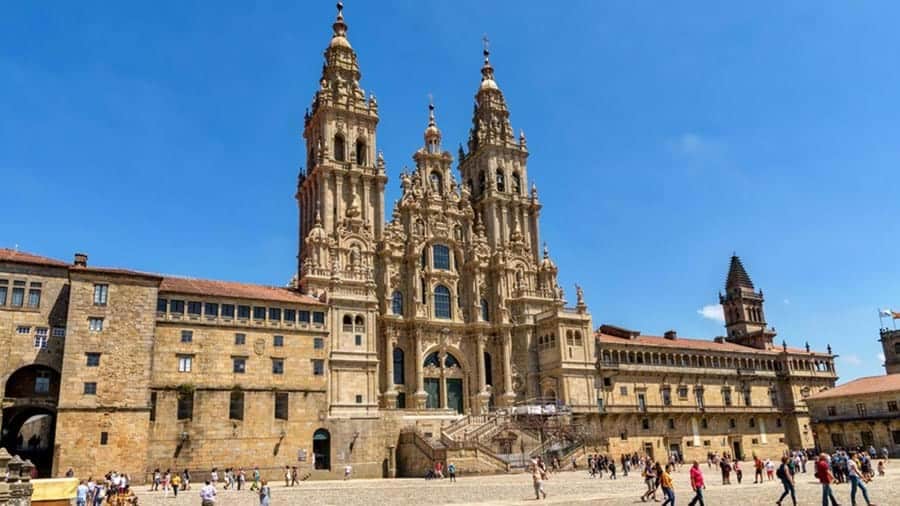kathedraal van Santiago de Compostella