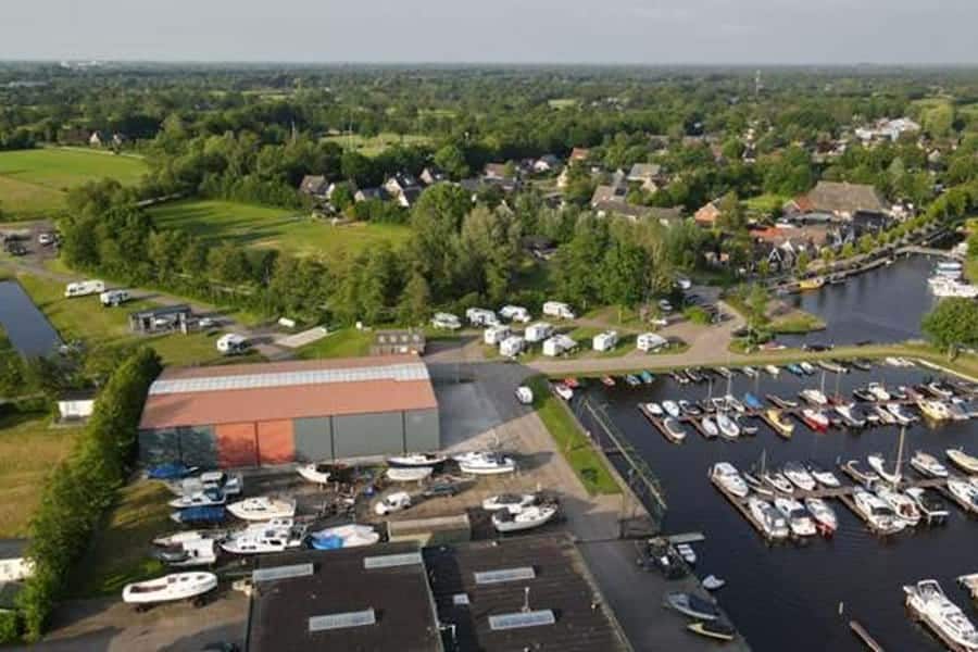 Jachthaven de Lits, Eastermar, Tytsjerksteradiel, Friesland 