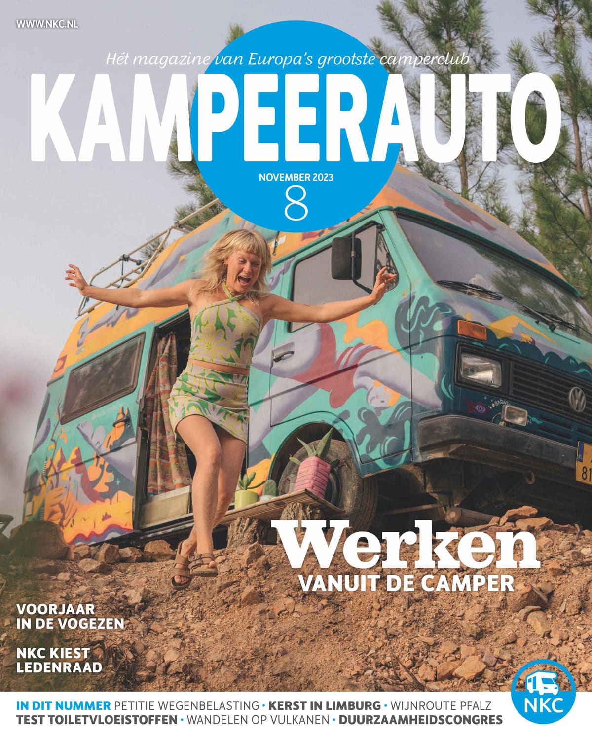 Werken vanuit de camper in Kampeerauto 8