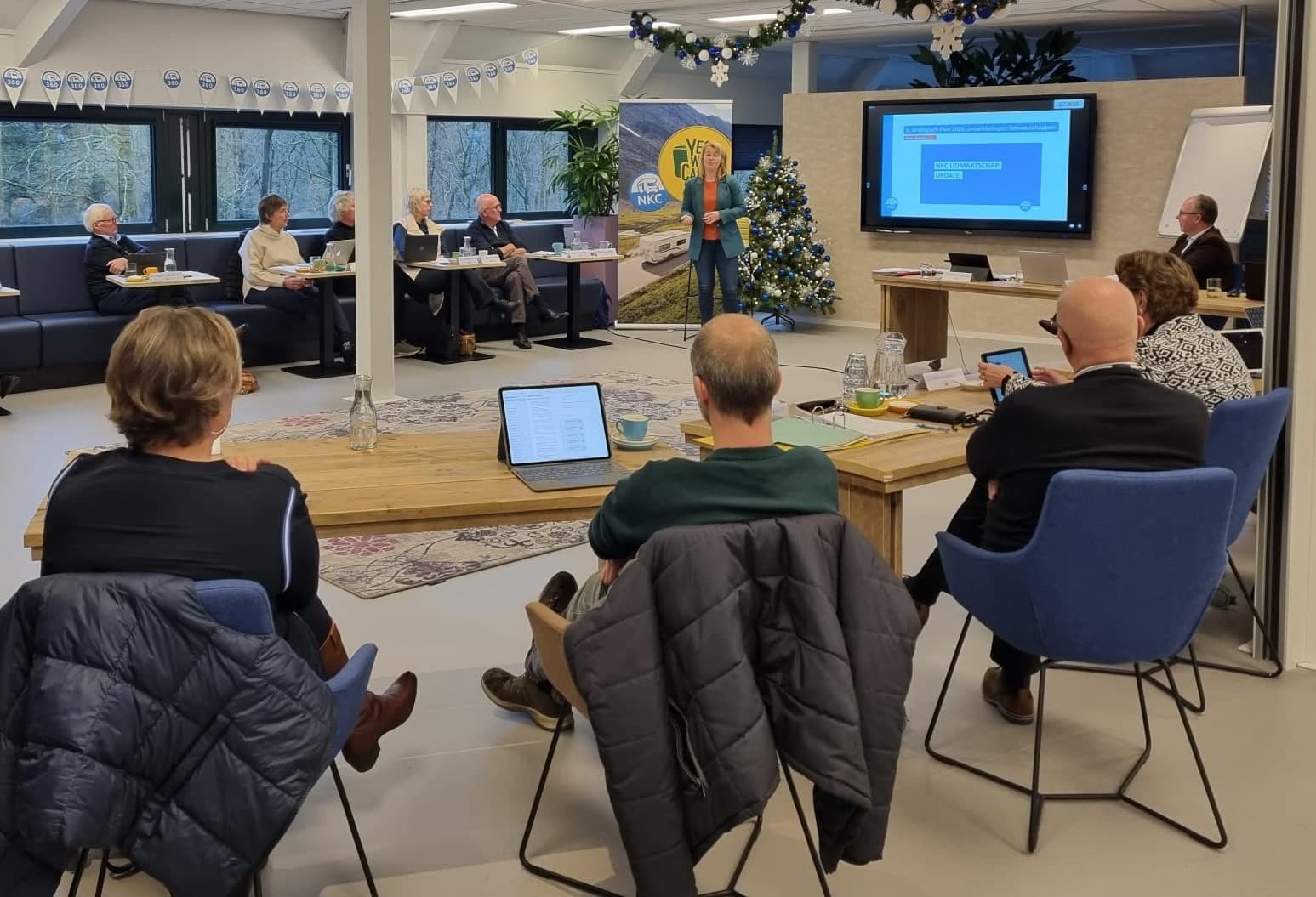 Nieuwe ledenraad NKC voor het eerst bijeen