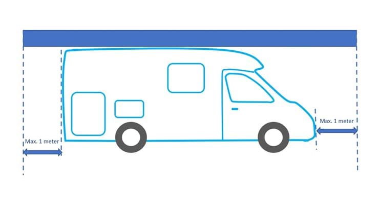 Ondeelbare lading bij camper tot 3500kg