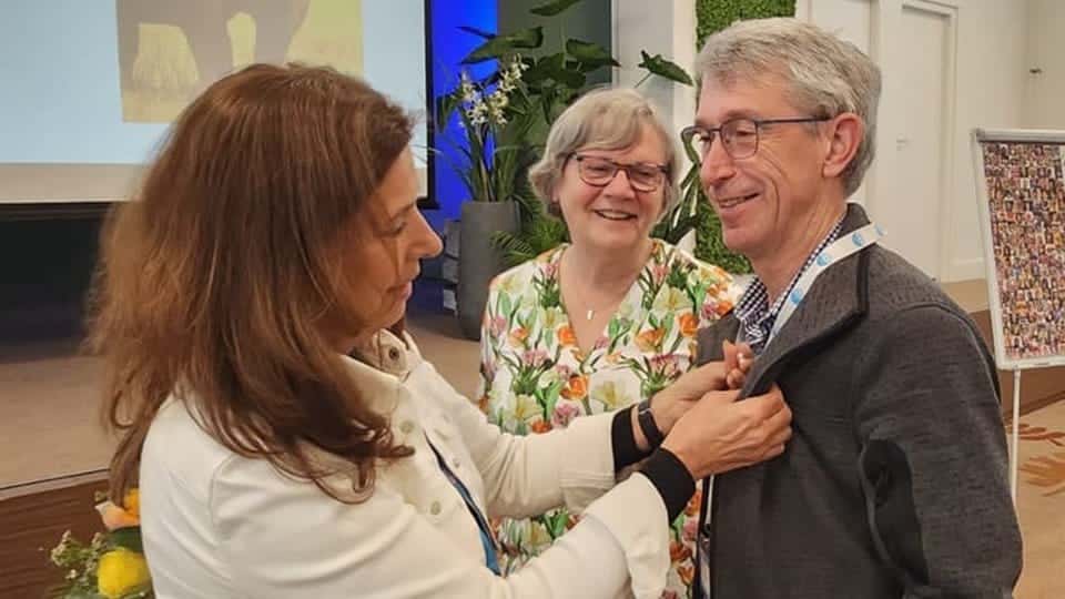 NKC-vrijwilligers onderscheiden - René en Paula Veger