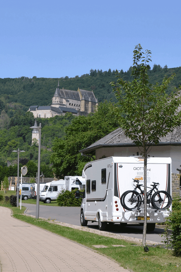Dwars door Luxemburg - Vianden camperpark