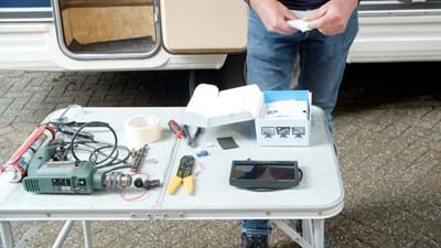 Losse cameraset voor het controleren