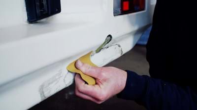 opschuren camper bumper