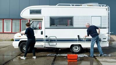 Buitenwand wassen