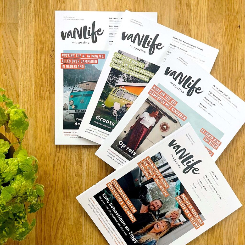 Vanlife magazine ledenvoordeel