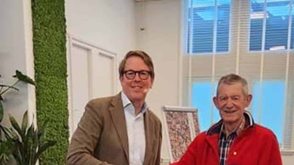 NKC-vrijwilligers onderscheiden - Wim Boon