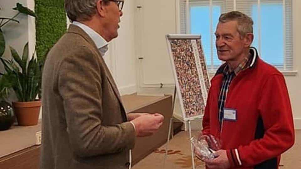 NKC-vrijwilligers onderscheiden - Wim Boon