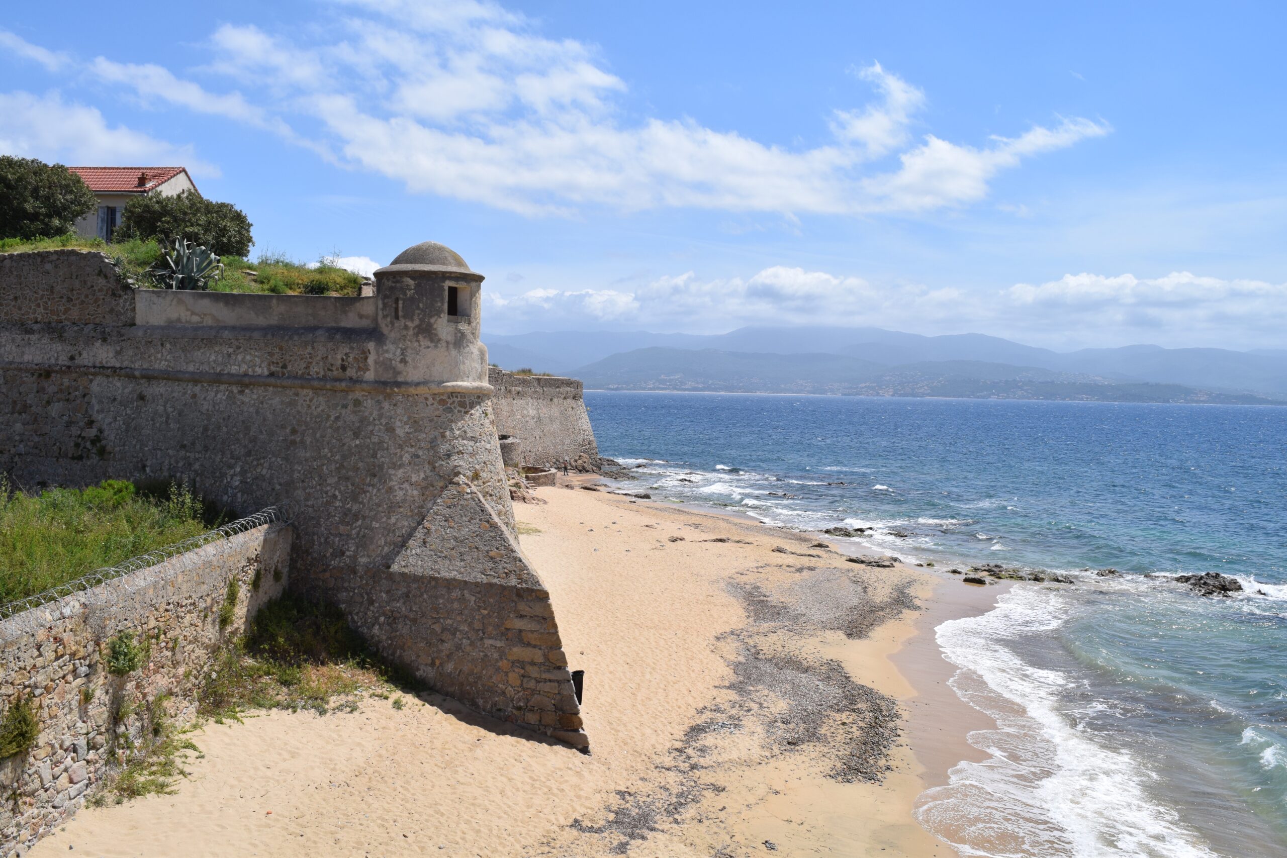 frankrijk corsica ajaccio strand