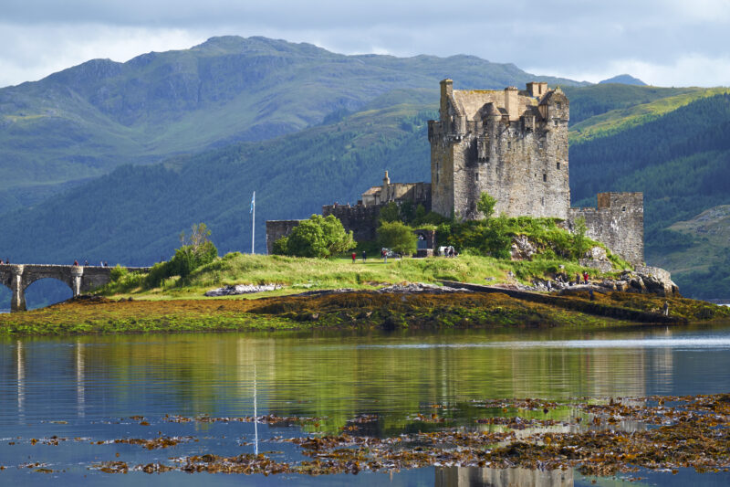 Eilean Donan In The Afternoon Sun
