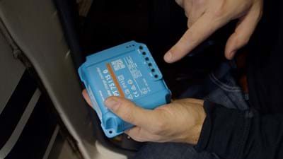 Beeld van de smart solar laadregelaar
