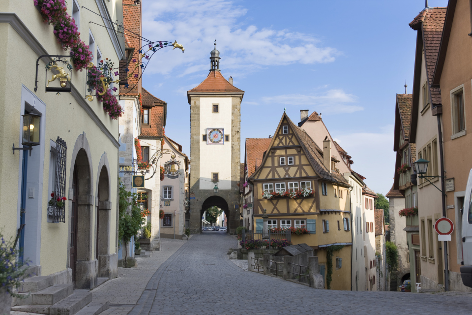 German city of Rothenburg o.d. Tauber