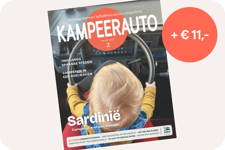 Kampeerauto print extra