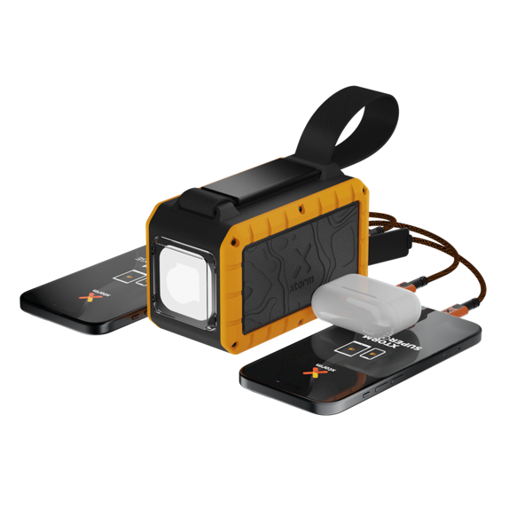 De Xtorm XR204, een krachtige powerbank inclusief zaklamp.