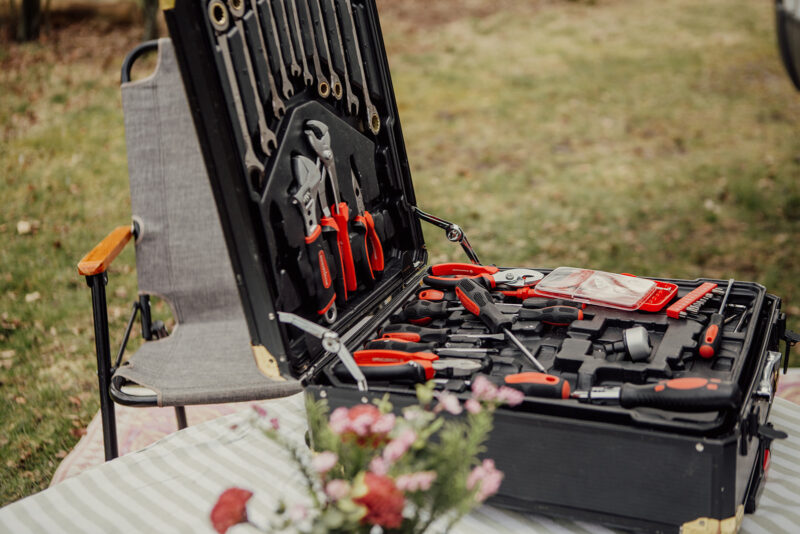 Gereedschap camper