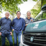Collega's van NKC Advies bij camper