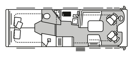 Plattegrond van de Morelo Home 78L