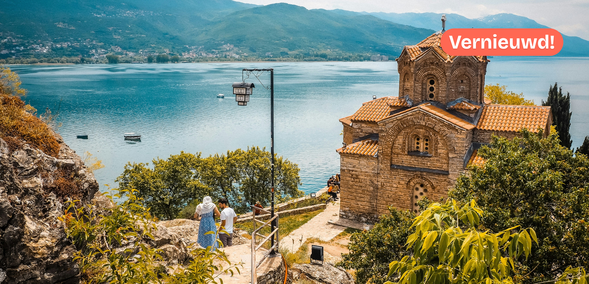 Kerk van Sint Jan van Kanevo in Ohrid, Noord-Macedonië