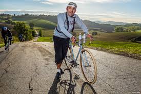 Wielrenner Oude fiets Italie
