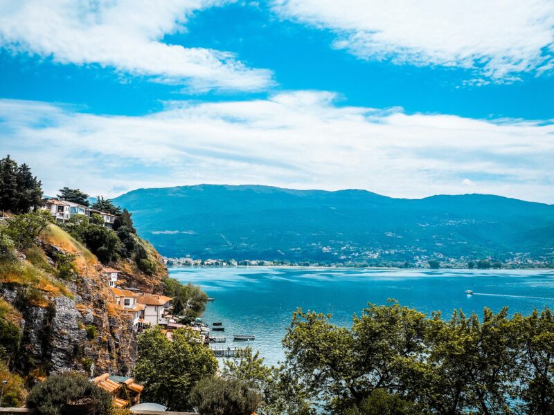 Uitzicht Ohrid, Noord-Macedonië