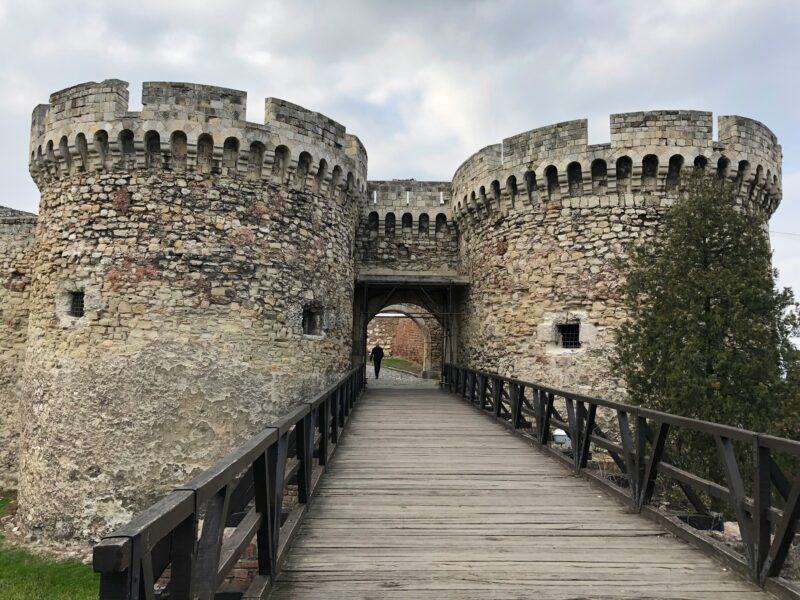 Kalemegdan-fort in Belgrado, Servië