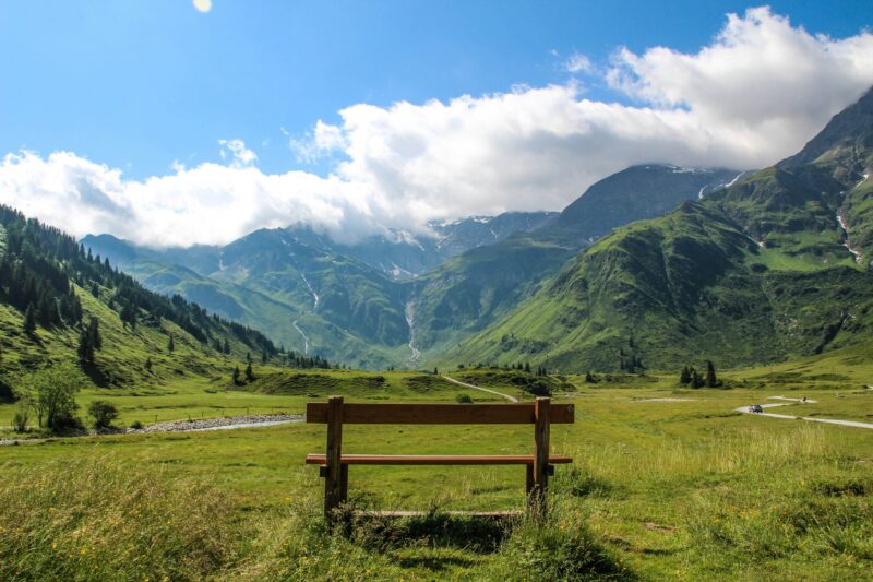 Oostenrijks berglandschap