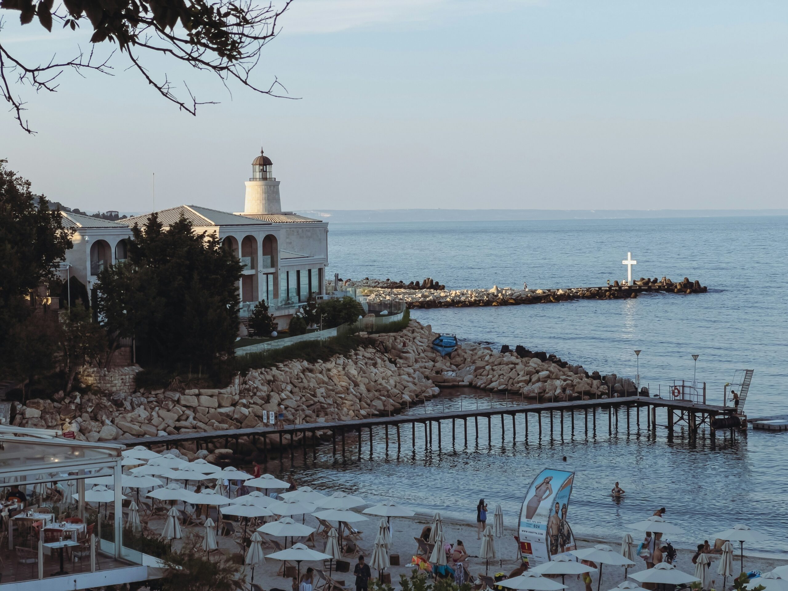 Strand bij Varna, Bulgarije