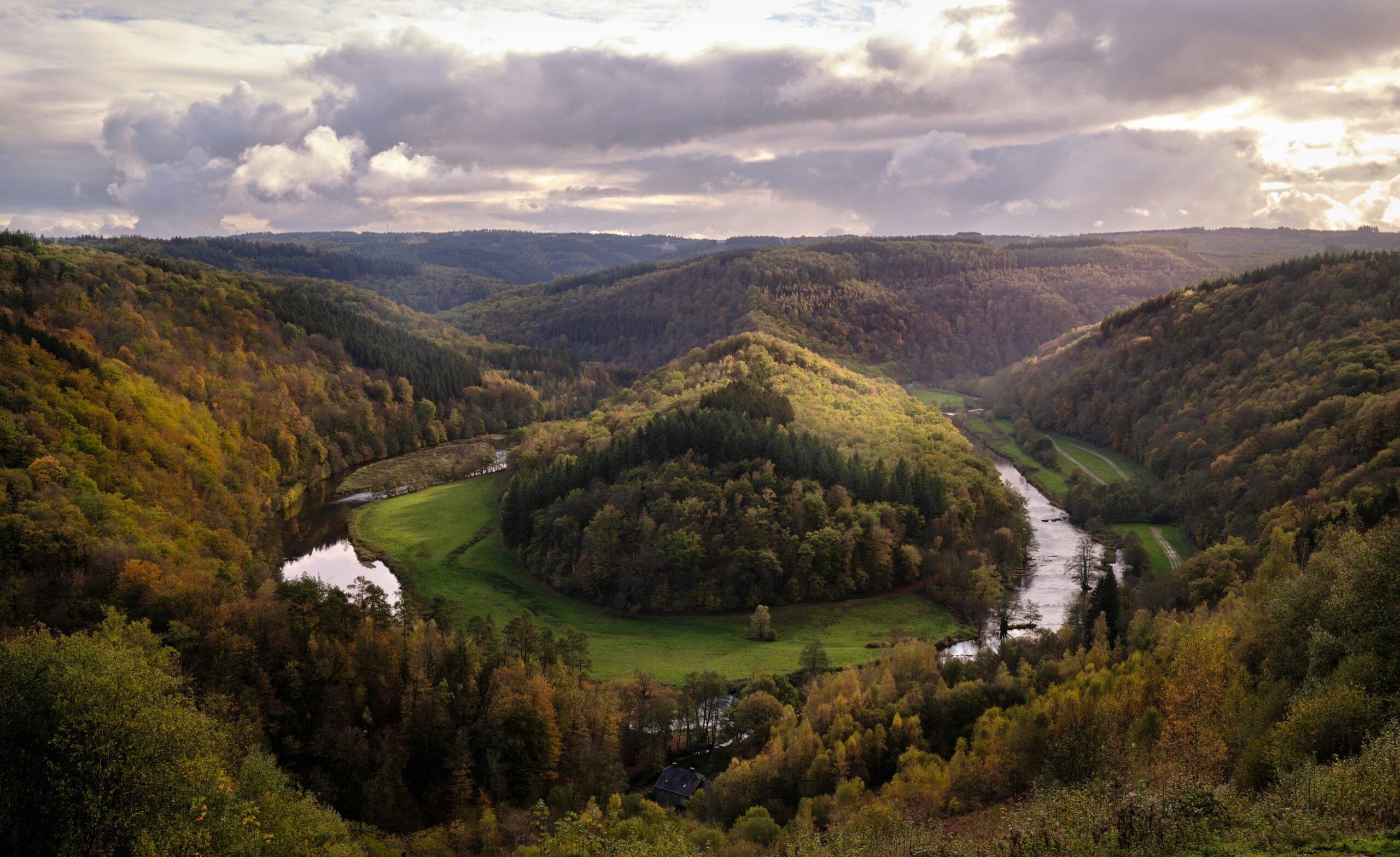 Landschap Bouillon, België