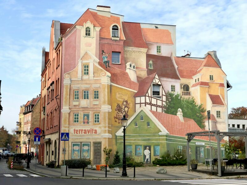 Streetart in Poznań, Polen