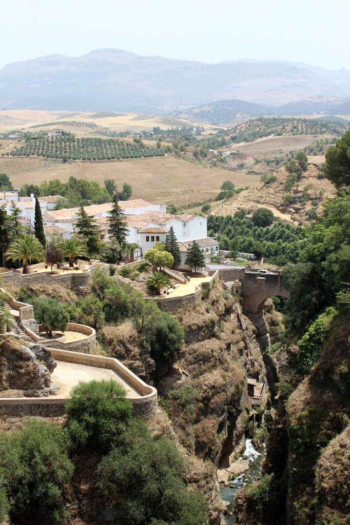 Ronda Spanje natuur