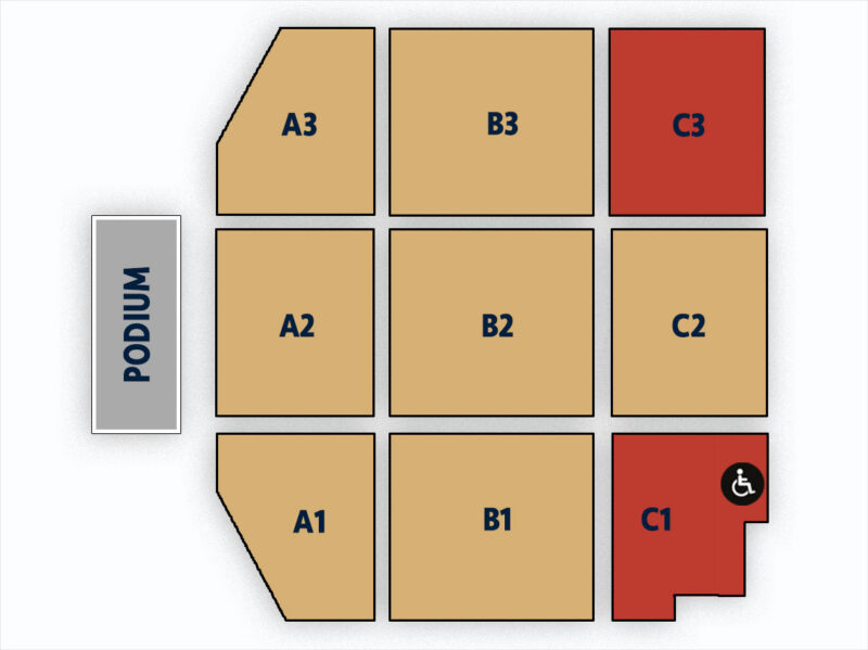 André Rieu Zitplaatsen