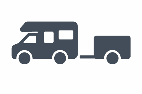 Camper met aanhanger