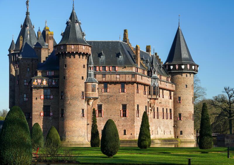 Kasteel in Utrecht, Nederland