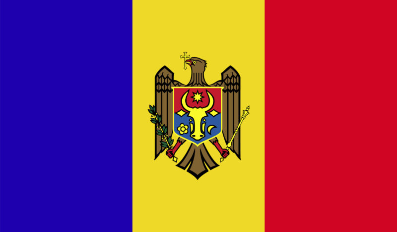Vlag Moldavië