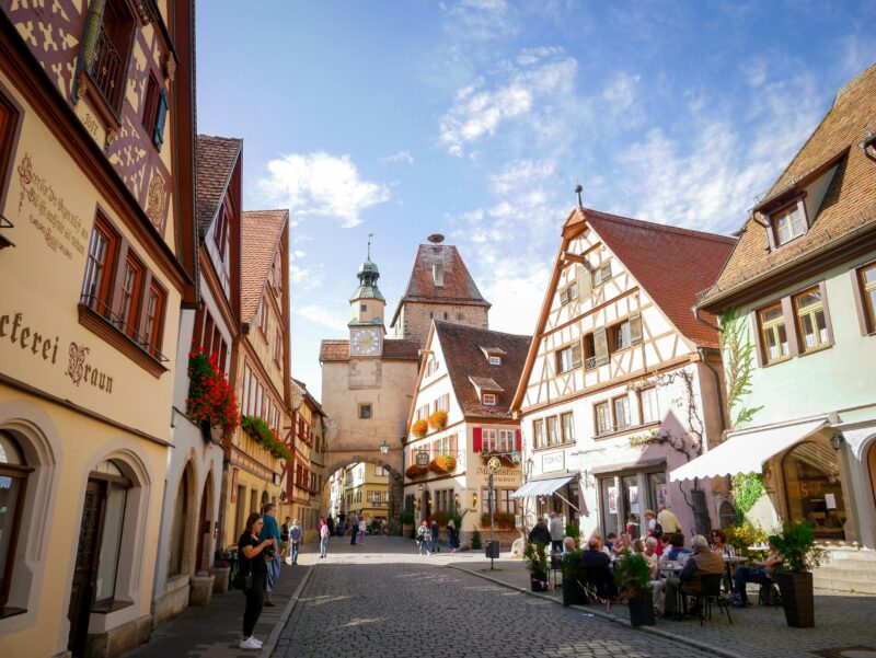 Romantische Strasse Rothenburg ob der Tauber