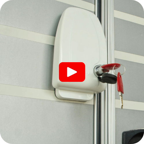 beveiligingsslot plaatsen